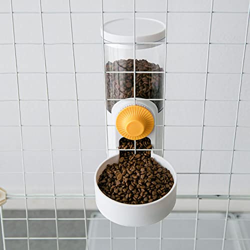 Keninll Pet Feeder,Dog Automatic Hanging Cage Drinking Fountain Cat Bowl Pet Feeder Cat Automatic Drinking Fountain Set Pet Supplies,Feeding2, von Keninll