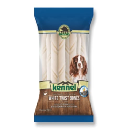 KENNEL - Kau - Knochen für Hunde - gedreht 12,0 cm - 20 St. - Rohleder - 140 Gramm KENNEL - Kau - Knochen für Hunde - gedreht 12,0 cm - 20 St. - Rohleder - 140 Gramm von Kennel