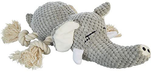 kensie Hundespielzeug Elefantenseil Plüschtier Einheitsgröße grau von kensie