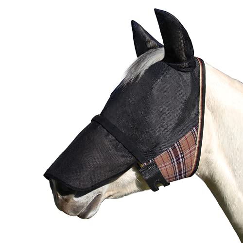 Kensington UViator CatchMask w/Ears & Removable Nose & Forelock Opening, Medium, Deluxe Black von Kensington Protective Products