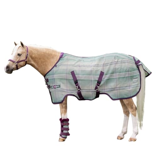 Kensington Pony-Schutzlaken, SureFit®-Design für eine ideale Passform, Größe: 144,8 cm, Farbe: 2019, Imperial Jade von Kensington