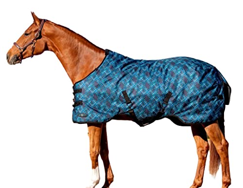 Kensington Signature Pony Turnout – stabile Decke Tageskleidung, wasserdicht und reißfest, 180 g (Größe 63, Atlantis) von Kensington