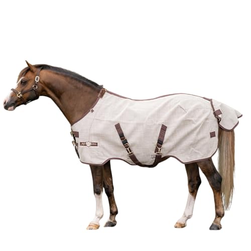 Surefit TextileneSchutzlaken (Pony) Design für eine ideale Passform, Größe:160.0 cm, Farbe:500 - Desert Sand von Kensington