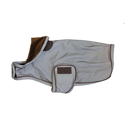 Kentucky Dogwear Hundemantel refklektierend/wasserabweisend, Größe:M, Farbe:grau von Kentucky