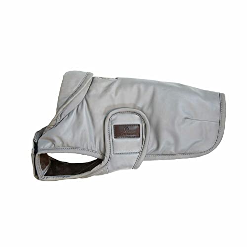 Kentucky Dogwear Hundemantel reflektierend und wasserabweisend 150g für Schutz und Sichtbarkeit des Hundes, Größe:M, Farbe:Silver von Kentucky