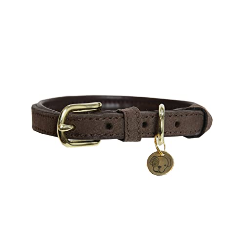 Kentucky - Hunde Halsband Velvet leather Size XS-37cm Kentucky - Hunde Halsband Velvet leather Size XS-37cm von Kentucky