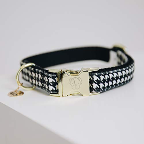 Kentucky - Hundehalsband Pied-de-Poule schwarz S'28-40cm Kentucky - Hundehalsband Pied-de-Poule schwarz S'28-40cm von Kentucky