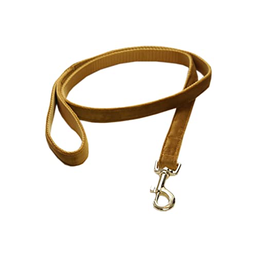 Kentucky Dogwear - Hundeleine - Samt Senf - 120cm Kentucky Dogwear - Hundeleine - Samt Senf - 120cm von Kentucky