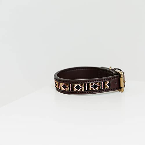 Kentucky Dogwear - Hundehalsband - Handgeknüpfte Perlen - Gold - Größe M/L - 58cm Kentucky Dogwear - Hundehalsband - Handgeknüpfte Perlen - Gold - Größe M/L - 58cm von Kentucky
