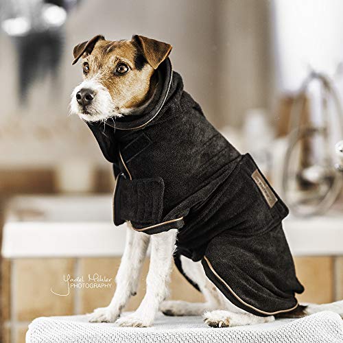 Kentucky Hundedecke Dog Coat Towel - Black, Größe:L von Kentucky