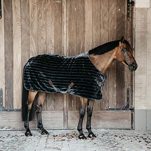 Kentucky Horsewear Fake Fur Rug Pferdedecke Kunstpelz, Größe:130, Farbe:grau von Kentucky