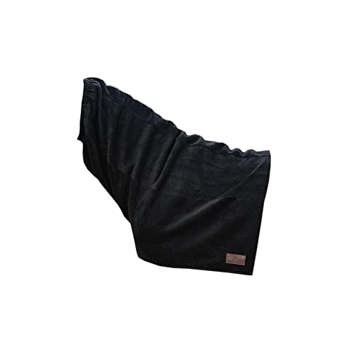 Kentucky Horsewear Heavy Fleece Horse Scarf, Größe:Full, Farbe:schwarz von Kentucky