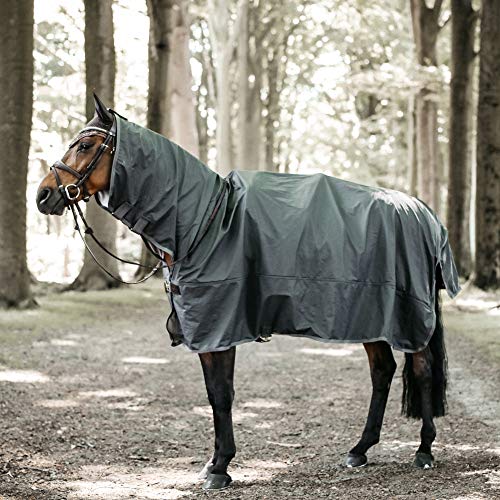 Kentucky Horsewear Horse Rain Coat Regendecke, Größe:145-160, Farbe:grau von Kentucky