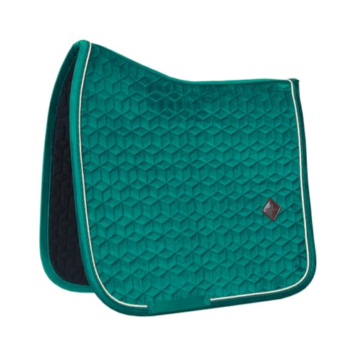 Kentucky Horsewear Samt Velvet Schabracke, Größe:DR, Farbe:DarkGreen von Kentucky