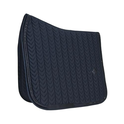 Kentucky Horsewear - Samt Schabracke - Satteldecke - Dressur - Perlen - Schwarz von Kentucky