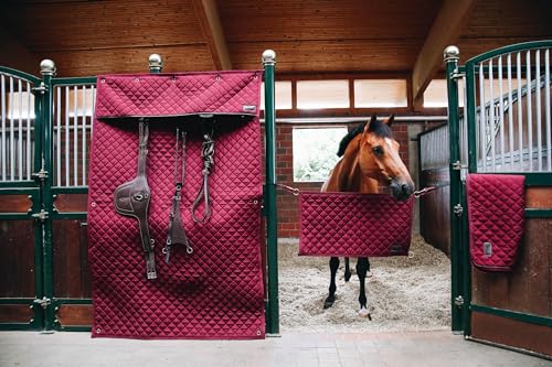 Kentucky Horsewear Stable Guard Boxentürvorhang, Größe:OneSize, Farbe:Bordeaux von Kentucky Horsewear