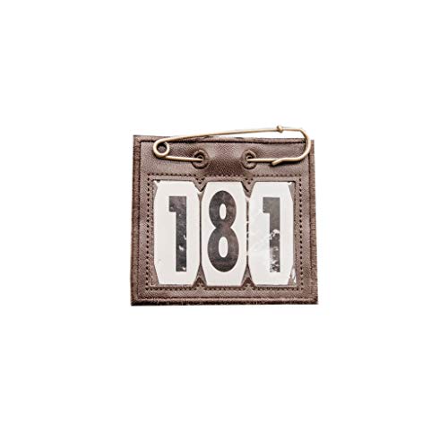 Kentucky Horsewear Startnummer PVC mit Sicherheitsnadel, Farbe:braun Kentucky Horsewear Startnummer PVC mit Sicherheitsnadel, Farbe:braun von Kentucky Horsewear