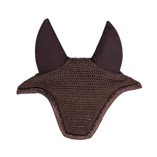 Kentucky - Fliegenhaube Wellington Glitter soundless braun von Kentucky