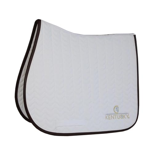 Kentucky - Satteldecke Fishbone - Weiß - Leder Kentucky - Satteldecke Fishbone - Weiß - Leder von Kentucky
