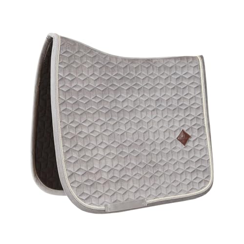 Kentucky Satteldecke Basic Velvet - Hellbraun - Satteldecke Dressur von Kentucky