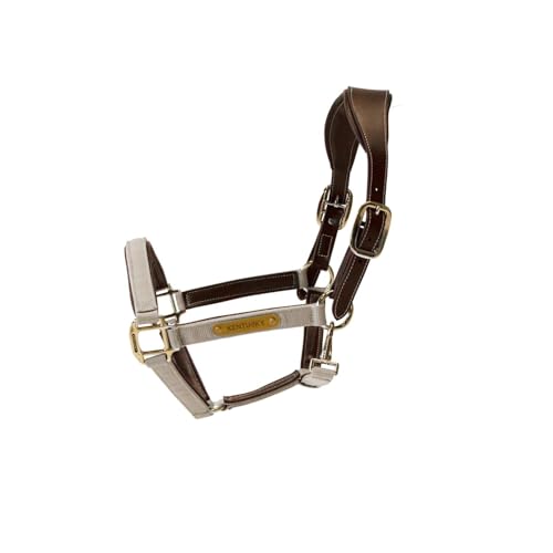 Kentucky - Anatomisches Halfter - Beige - Nylon - Größe Cob von Kentucky