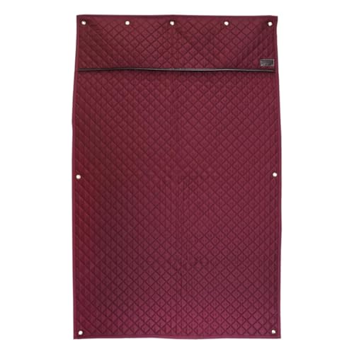 Kentucky - Boxenwandvorhang Bordeaux: Rot, Klappbar, Polyester, Pferdeausstattung, Stallvorhang Kentucky - Boxenwandvorhang Bordeaux: Rot, Klappbar, Polyester, Pferdeausstattung, Stallvorhang von Kentucky