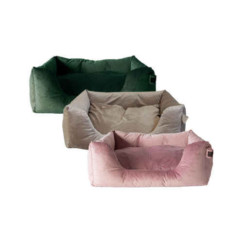 Kentucky Dogwear - Velvet Hundekorb - Pine Green - M - 80 x 60 cm von Kentucky