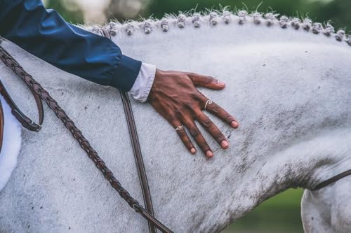 Kentucky - Dy'on Zügel 5/8 Geflochten Usc Braun - Pferd Kentucky - Dy'on Zügel 5/8 Geflochten Usc Braun - Pferd von Kentucky