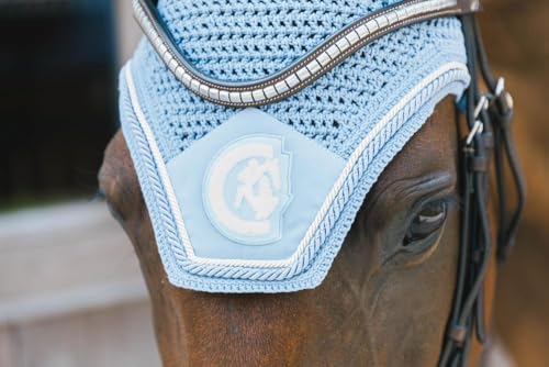 Kentucky - Fliegenhaube Wellington 3D Logo Rope hellblau Full von Kentucky