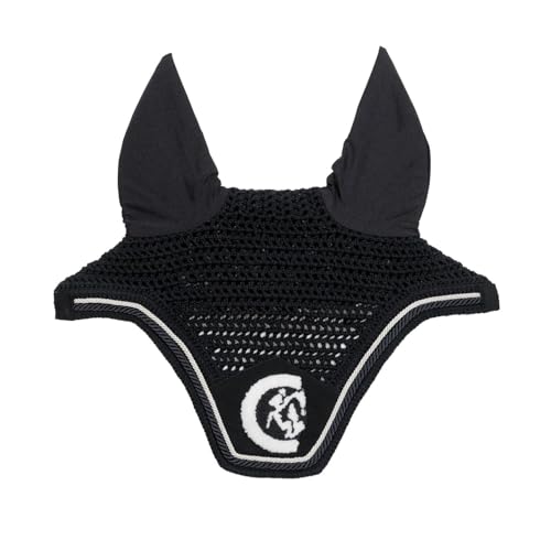 Kentucky - Fliegenhaube Wellington 3D Logo Rope schwarz Full von Kentucky