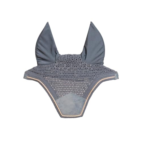 Kentucky Horsewear - Wellington Fliegenmütze - Samt - Hellblau - Für Pony von Kentucky