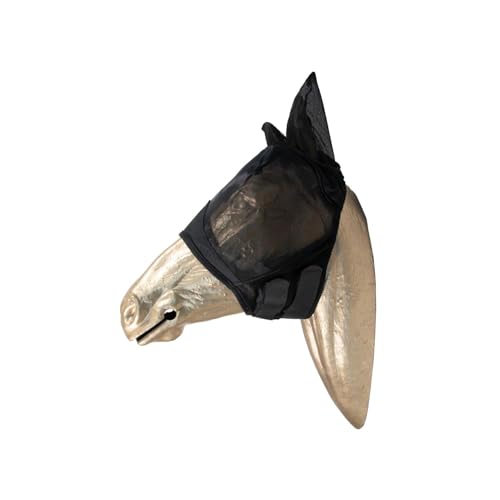 Kentucky Horsewear - Fliegenmaske - Klassisch mit Ohren - Schwarz - Fliegenmaske für Pony von Kentucky