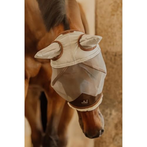 Kentucky - Fliegenmaske Skin Friendly mit Ohren Silber Full Kentucky - Fliegenmaske Skin Friendly mit Ohren Silber Full von Kentucky