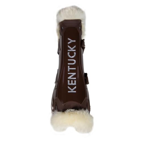 Kentucky Gamaschen aus Veganer Wolle Bamboo Elastic Braun - XS von Kentucky