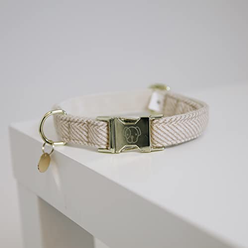 Kentucky - Hunde Halsband Wolle beige M'36-52cm von Kentucky