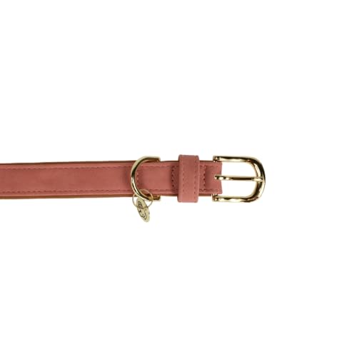 Kentucky - Hundehalsband - Veganes Leder Hundeleine - Pfirsich/Braun - Größe M (50cm) Kentucky - Hundehalsband - Veganes Leder Hundeleine - Pfirsich/Braun - Größe M (50cm) von Kentucky