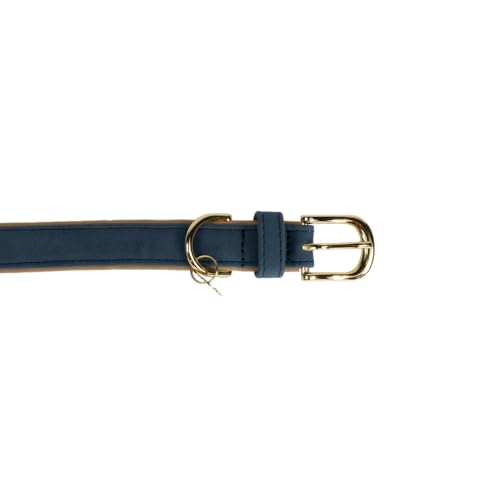 Kentucky - Hundehalsband - Veganes Leder Hundeleine - Navy/Beige - Größe S (42cm) Kentucky - Hundehalsband - Veganes Leder Hundeleine - Navy/Beige - Größe S (42cm) von Kentucky