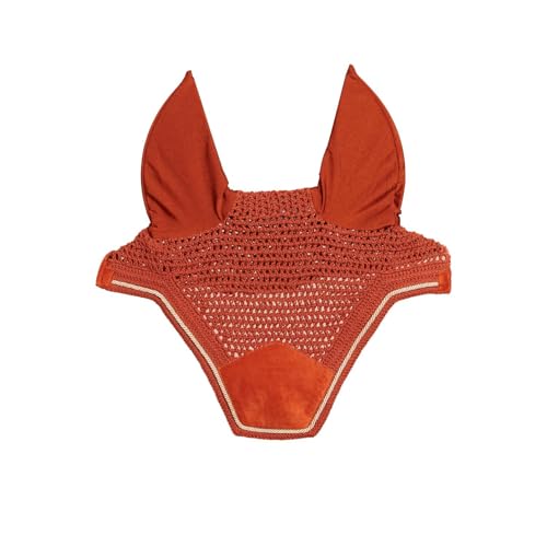 Kentucky Ohrenhaube Wellington Velvet - Orange - Größe Cob von Kentucky