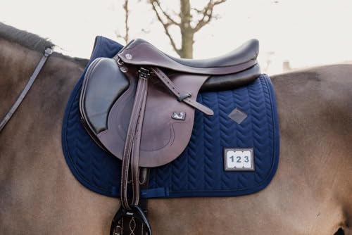 Kentucky - Satteldecke Fishbone Competition - Dunkelblau - Vielseitiges Pferd von Kentucky