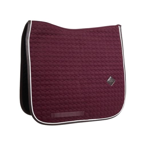 Schabracke classic Leder dressage bordeaux von Kentucky