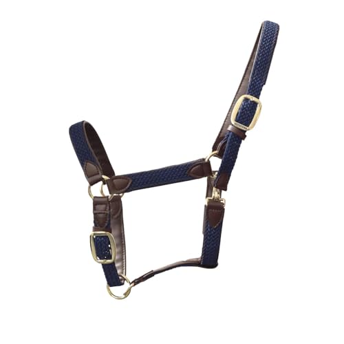 Kentucky Horsewear - Halfter - Geflochtenes Nylon - Navy - Full von Kentucky