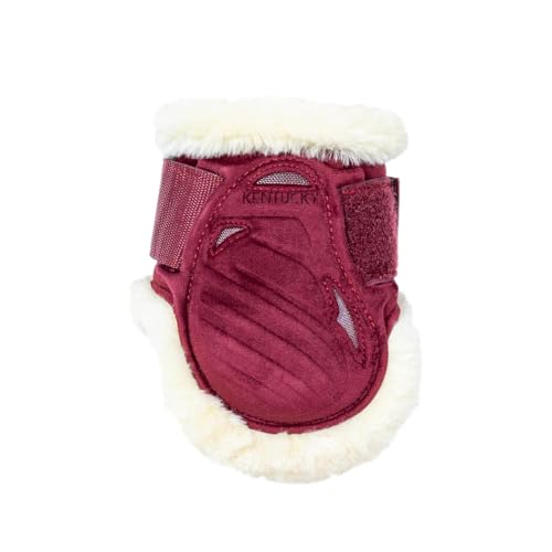 Kentucky - Vegan Sheepskin Steichkappe Junge Pferde Velvet Bordeaux L Kentucky - Vegan Sheepskin Steichkappe Junge Pferde Velvet Bordeaux L von Kentucky