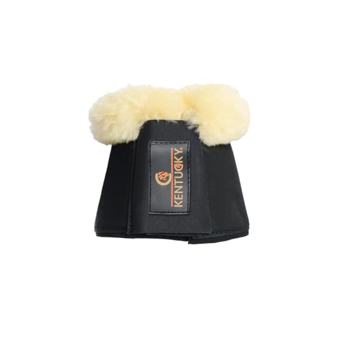 Kentucky - Pferde Gamaschen - Sheepskin Solimbra Schwarz - Größe XL von Kentucky