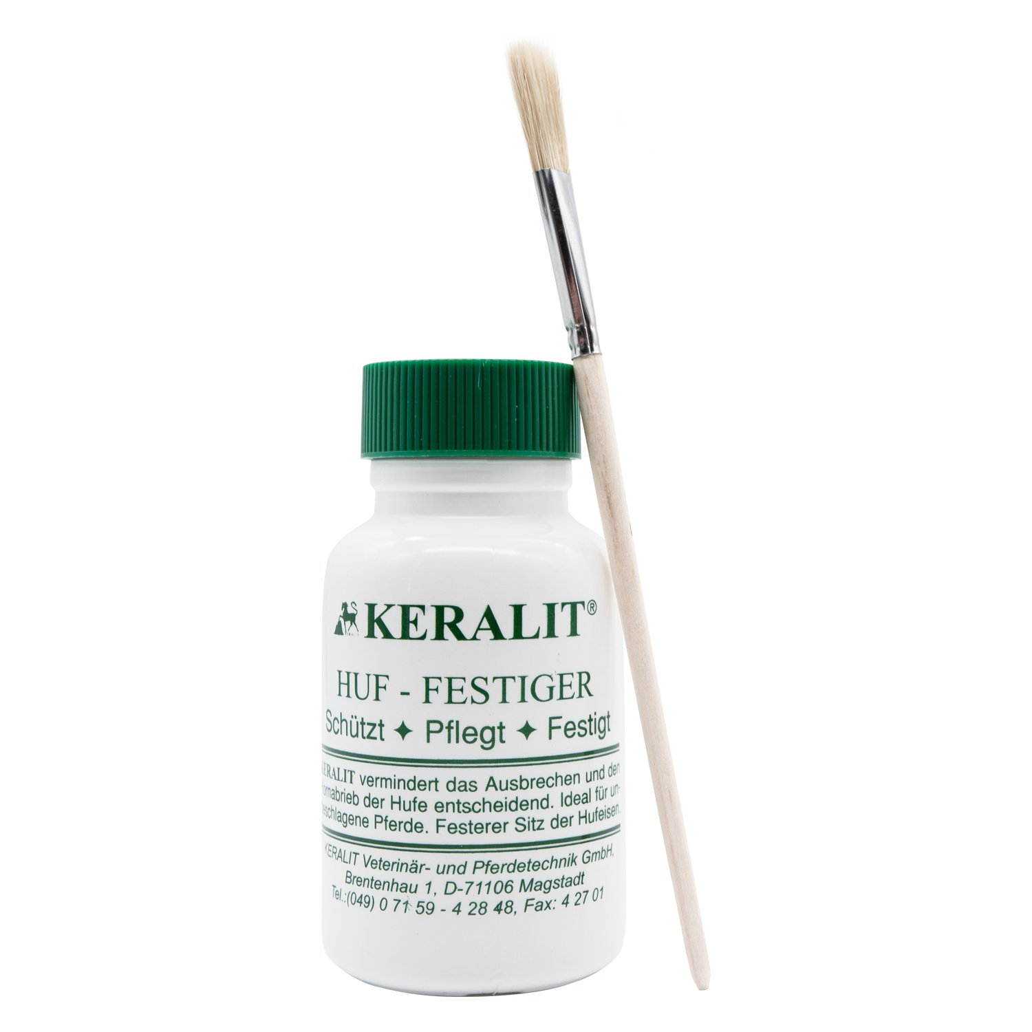 Keralit Huf Festiger 250ml sprödes, rissiges Hufhorn Keralit Huf Festiger 250ml sprödes, rissiges Hufhorn von Keralit