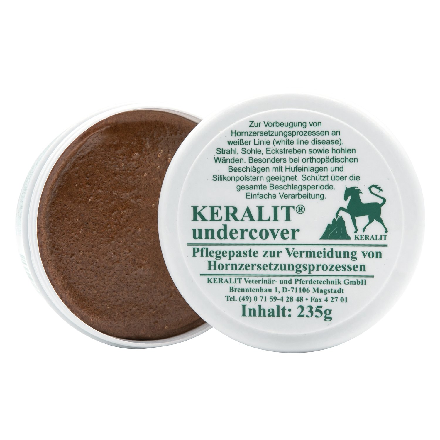 Keralit Undercover 235g Der Hufschutz unter Eisen, Platten, Silikon Keralit Undercover 235g Der Hufschutz unter Eisen, Platten, Silikon von Keralit