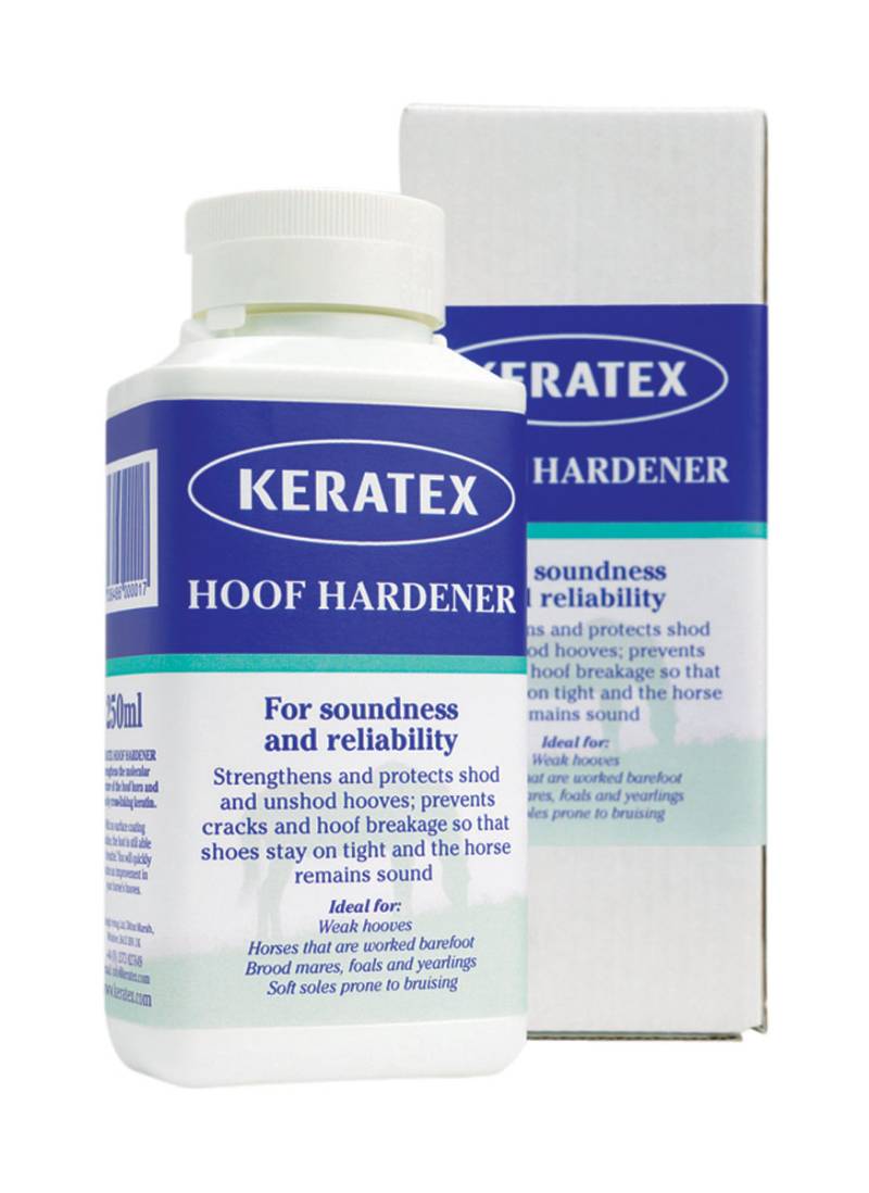 Keratex Hoof Hardener 250ml Alleskönner für die Hufe Keratex Hoof Hardener 250ml Alleskönner für die Hufe von Keratex