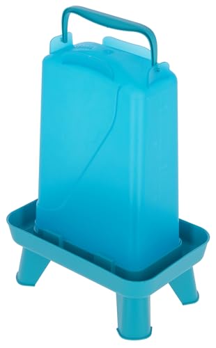 Kerbl Geflügeltränke 3,5 L rechteckig – Kunststoff Blau (Gewicht 0,22 kg, Kunststoff) 70180 von Kerbl Hobbyfarming