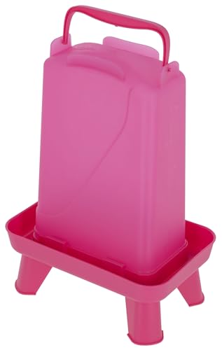 Kerbl Geflügeltränke 3,5 L rechteckig – Kunststoff Pink (Gewicht 0,22 kg, Kunststoff) 70184 von Kerbl Hobbyfarming
