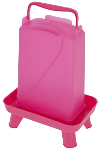 Kerbl Geflügeltränke 5,5 L rechteckig – Kunststoff Pink (Gewicht 0,22 kg, Kunststoff) 70185 von Kerbl Hobbyfarming