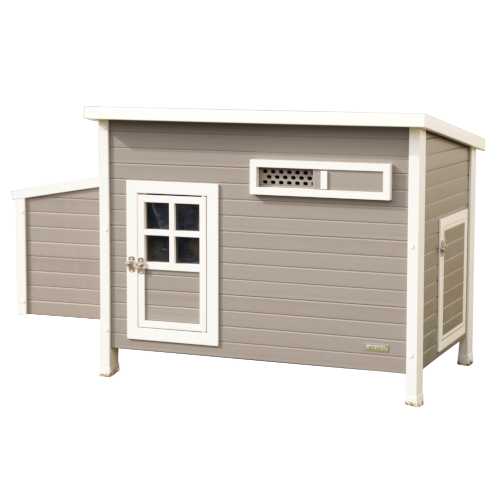 Kerbl Hobbyfarming ECO Kunststoffstall Barney für Hühner - L 137 x B 73 x H 83 cm - deactivated due shipping issues von Kerbl Hobbyfarming